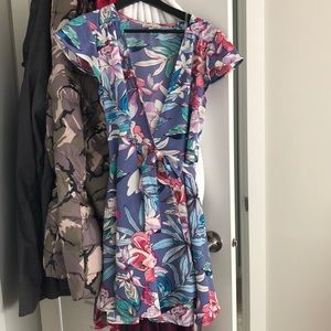 Charlotte russe wrap dress